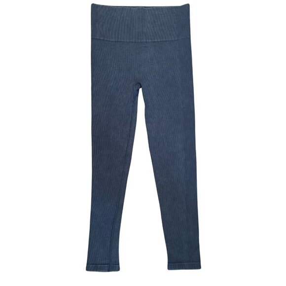 SPANX Look at Me Now Soft Stretch Seamless Leggings Blue Size Medium - Picture 6 of 7